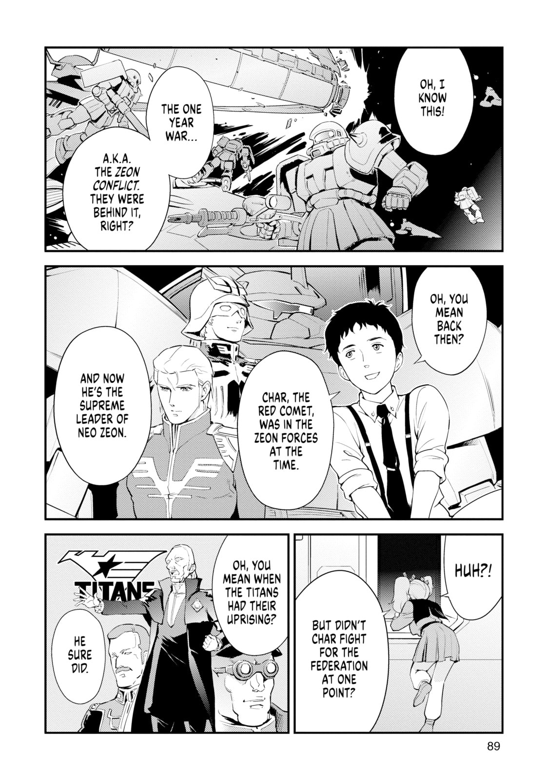 Mobile Suit Gundam – Char's Counterattack – Chapter 7 page 3