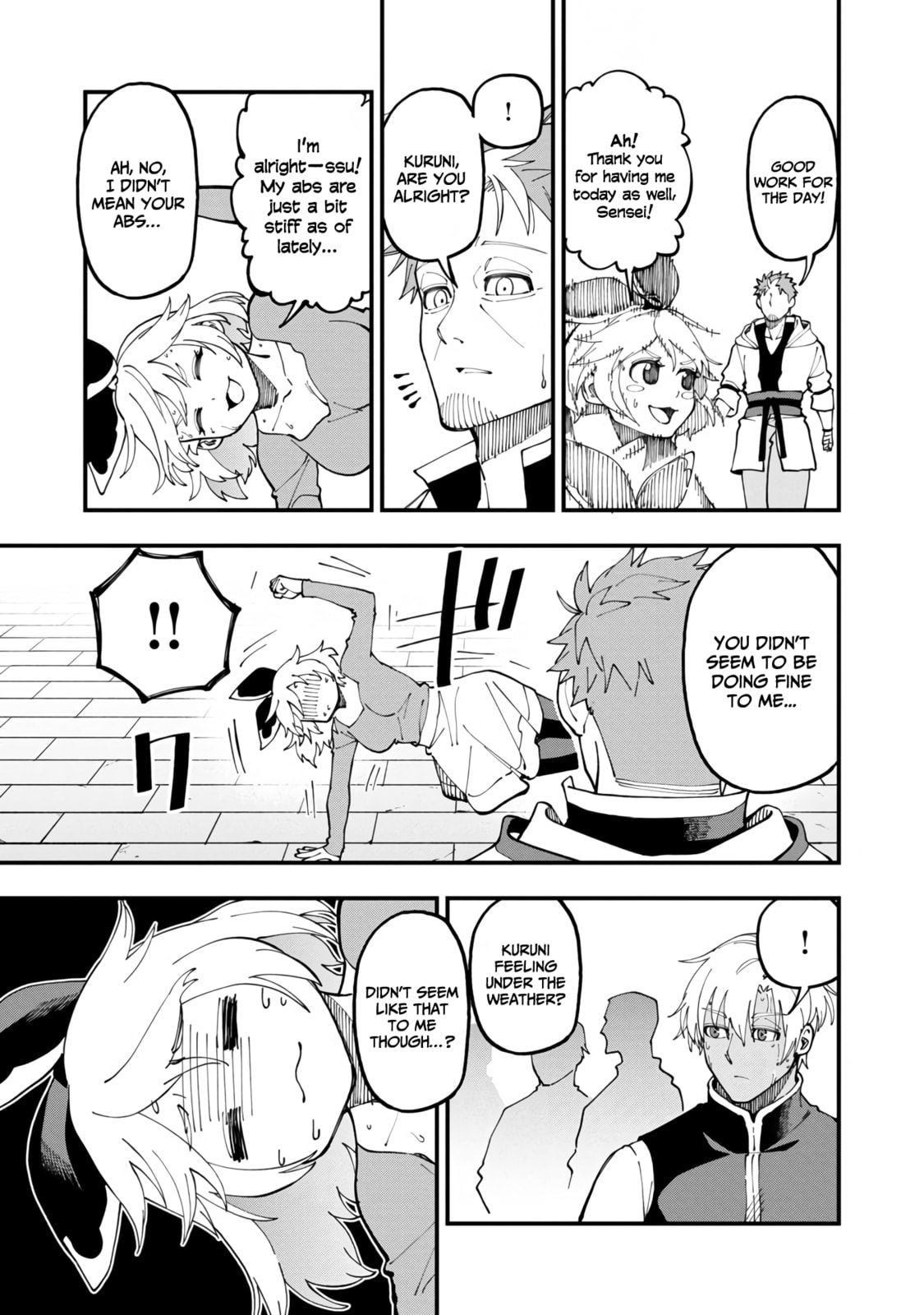 Old man, going to the blacksmith page 13