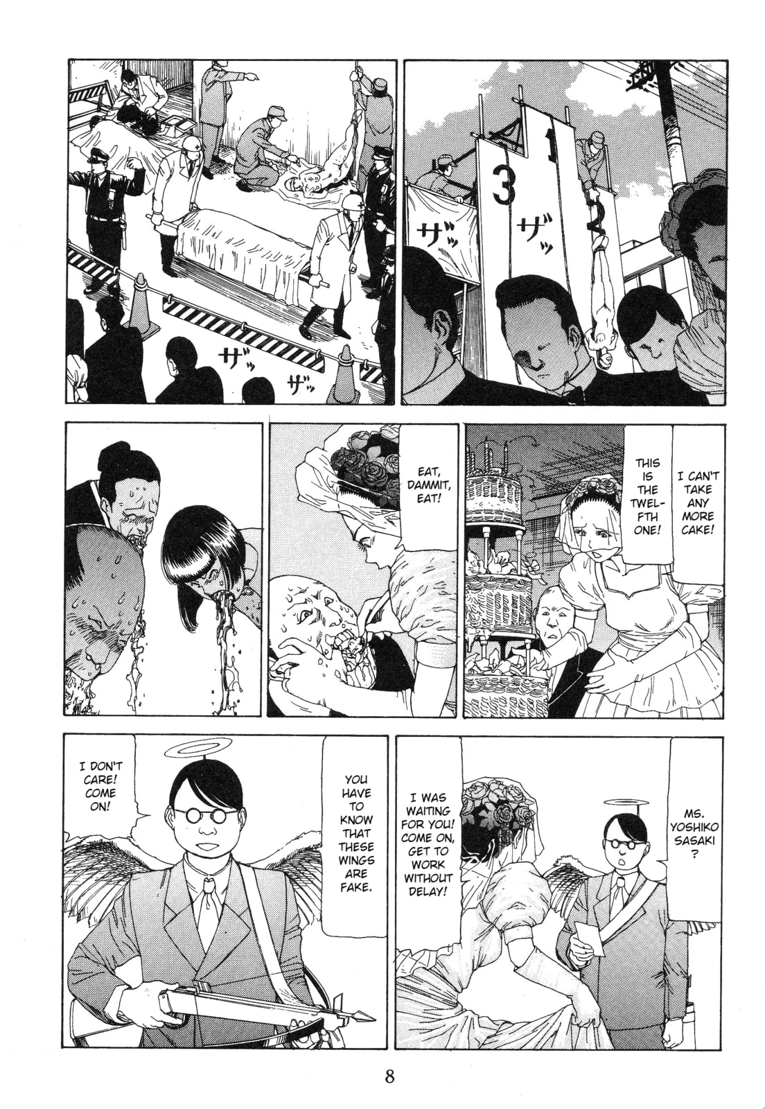 Bride in Front of the Station page 15