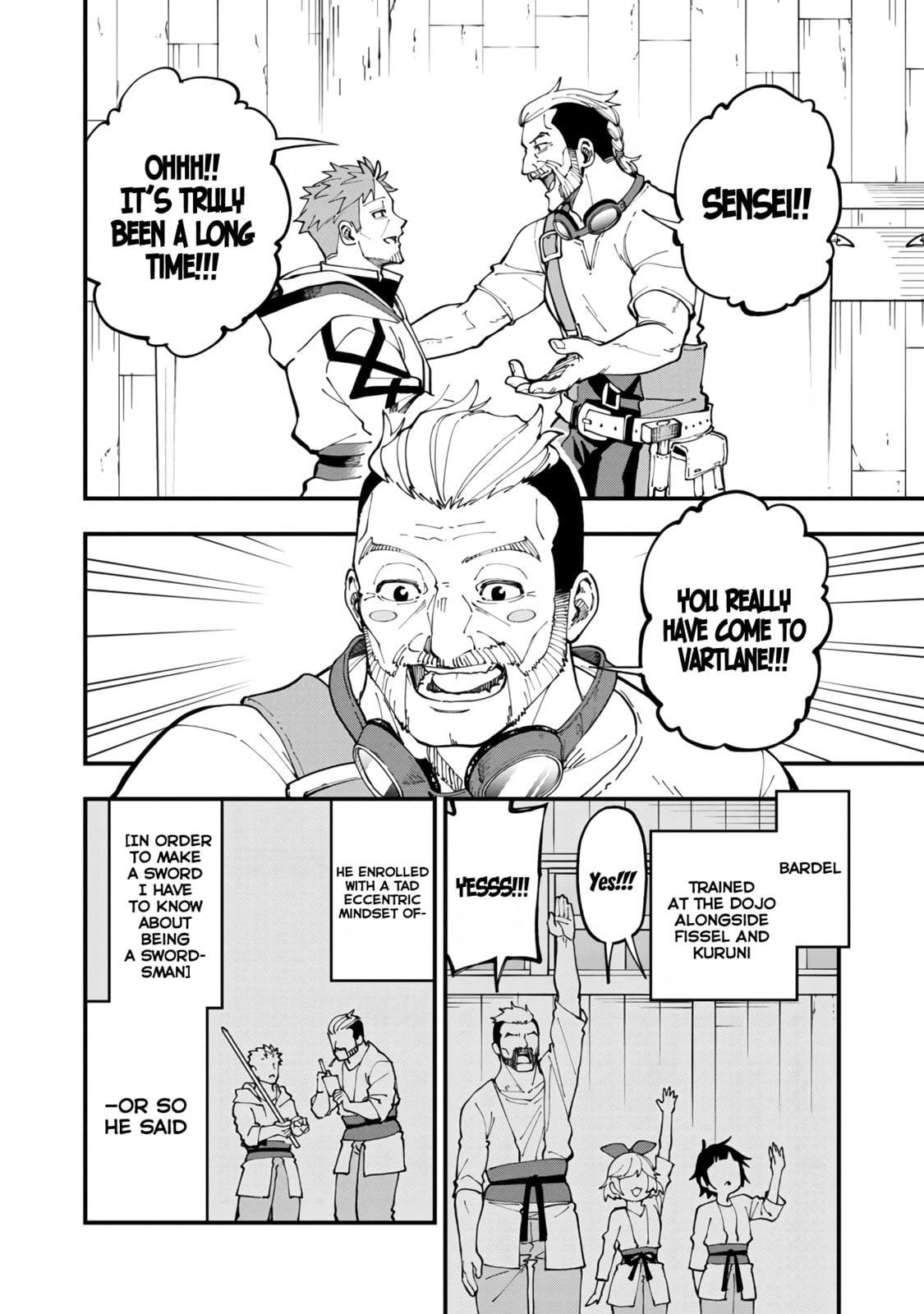 Old man, going to the blacksmith page 22