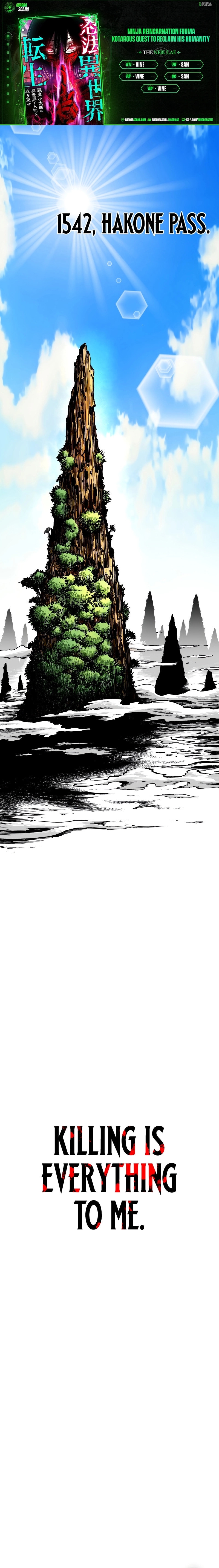Ninja Reincarnation: Fuuma Kotarou’s Quest to Reclaim His Humanity – Chapter 1 page 0