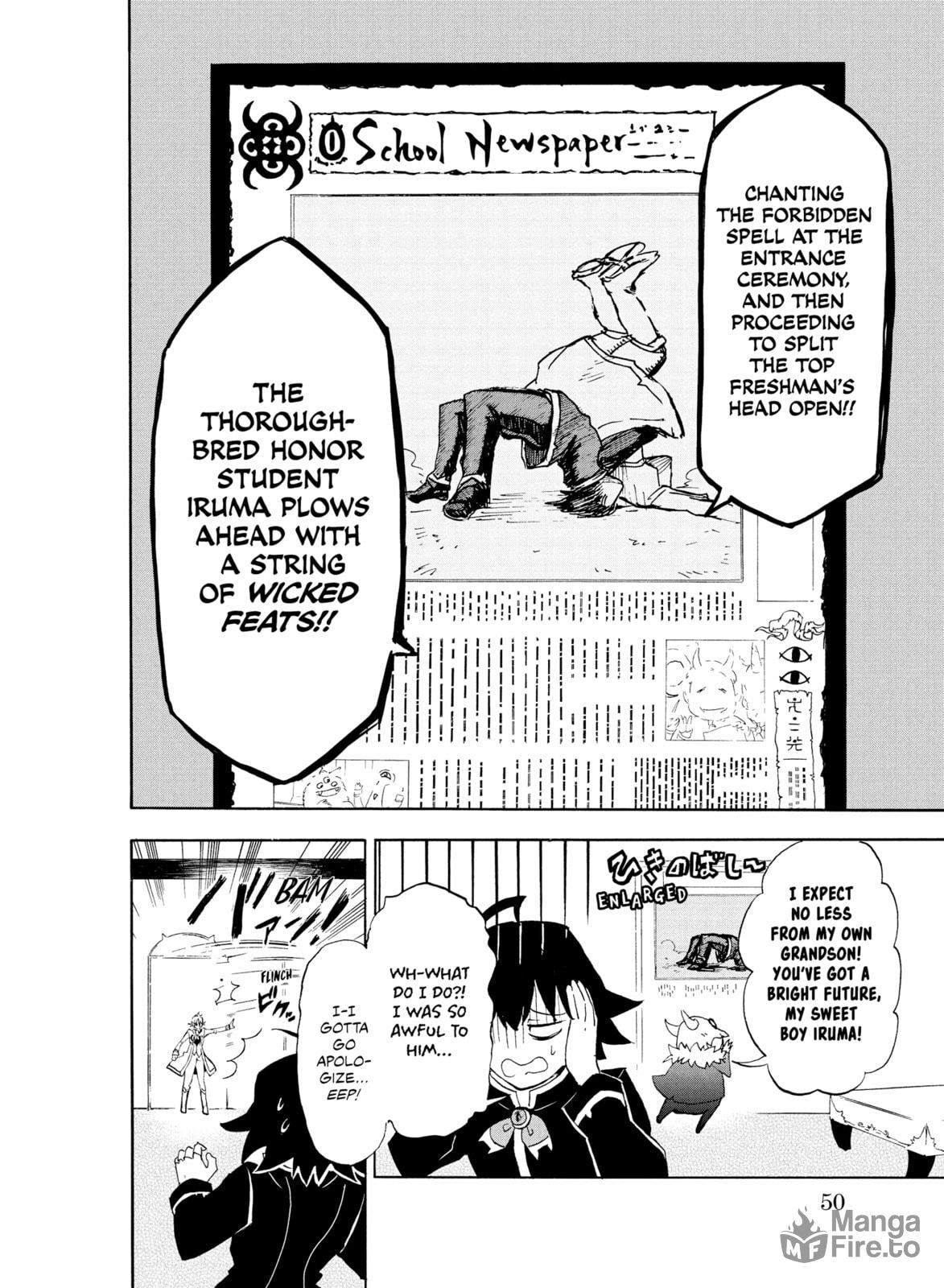 Iruma at Demon School page 41