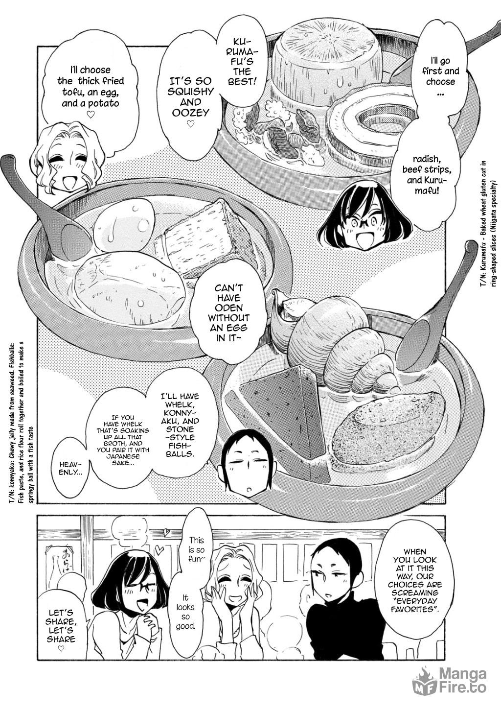 Micchan Goes to an Oden Shop page 5