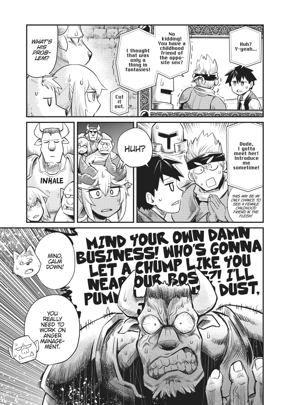 Childhood Friends Get Worried page 10