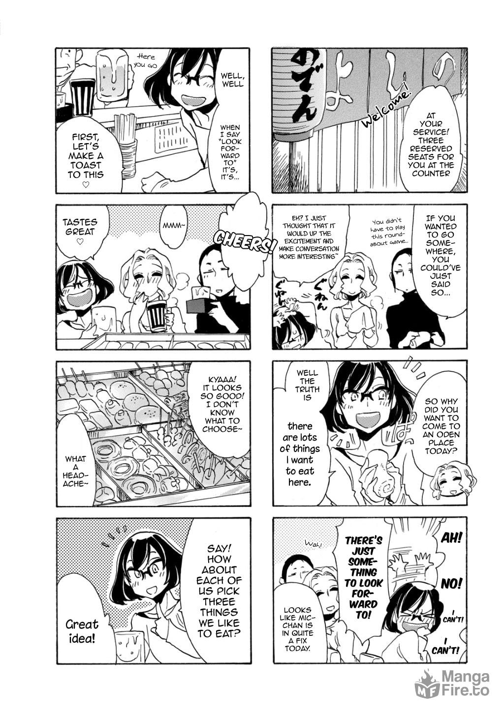 Micchan Goes to an Oden Shop page 4