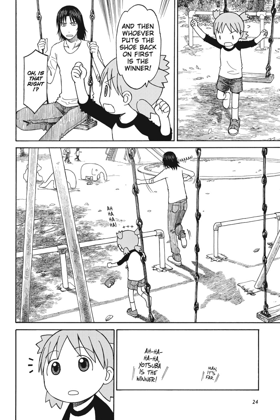 Yotsuba 8: Playtime page 21