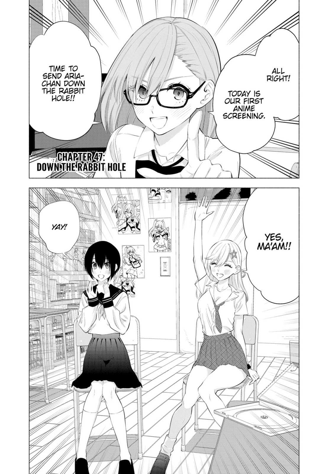 DOWN THE RABBIT HOLE page 0