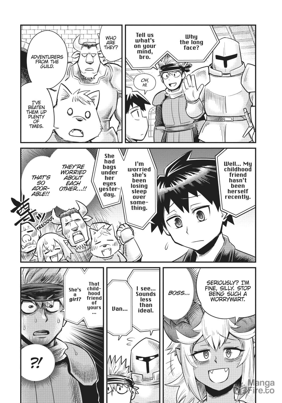 Childhood Friends Get Worried page 9