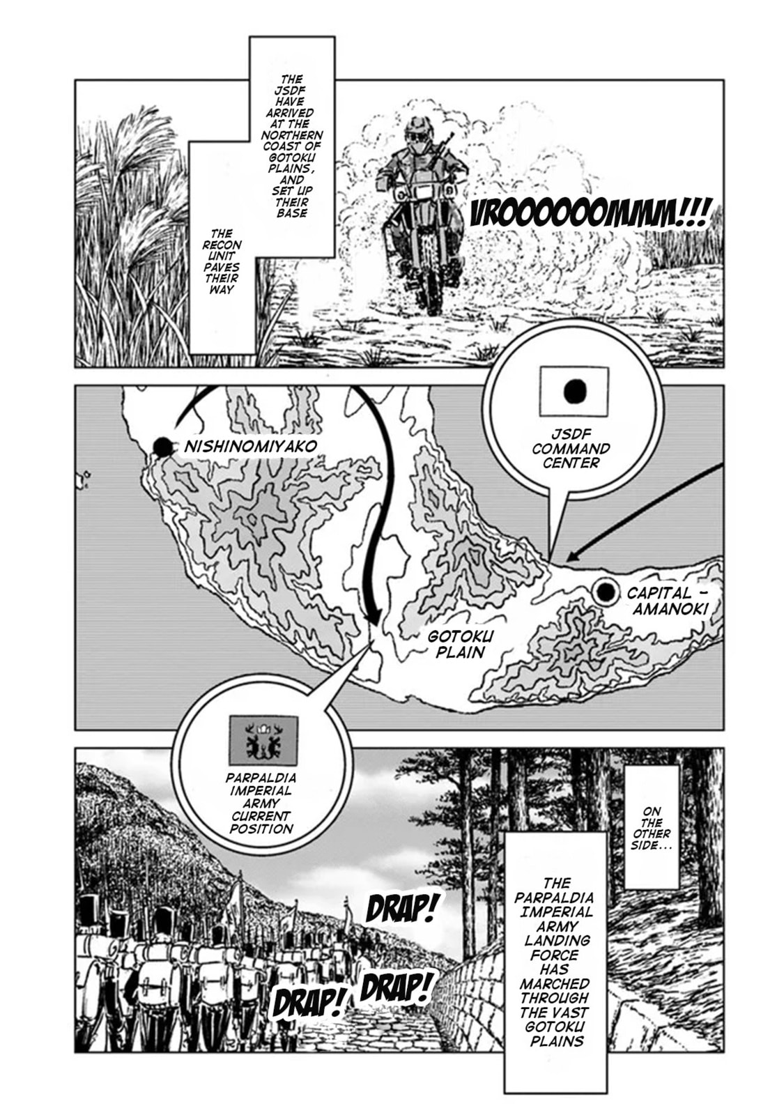 Clash of Two Armies page 1