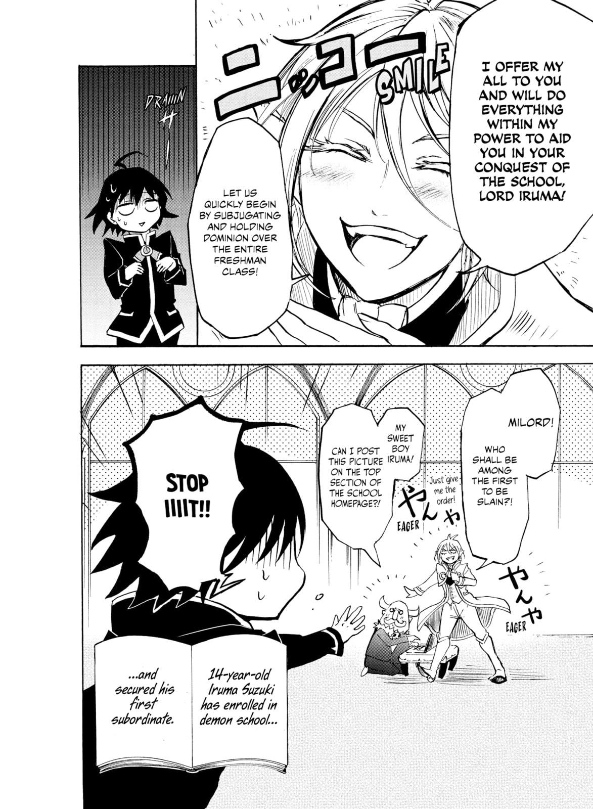 Iruma at Demon School page 43