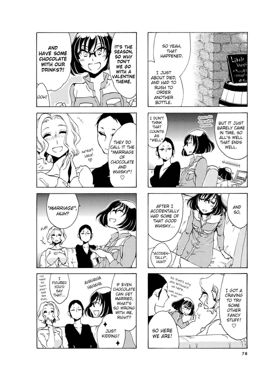 Micchan Drinks With Chocolate page 1