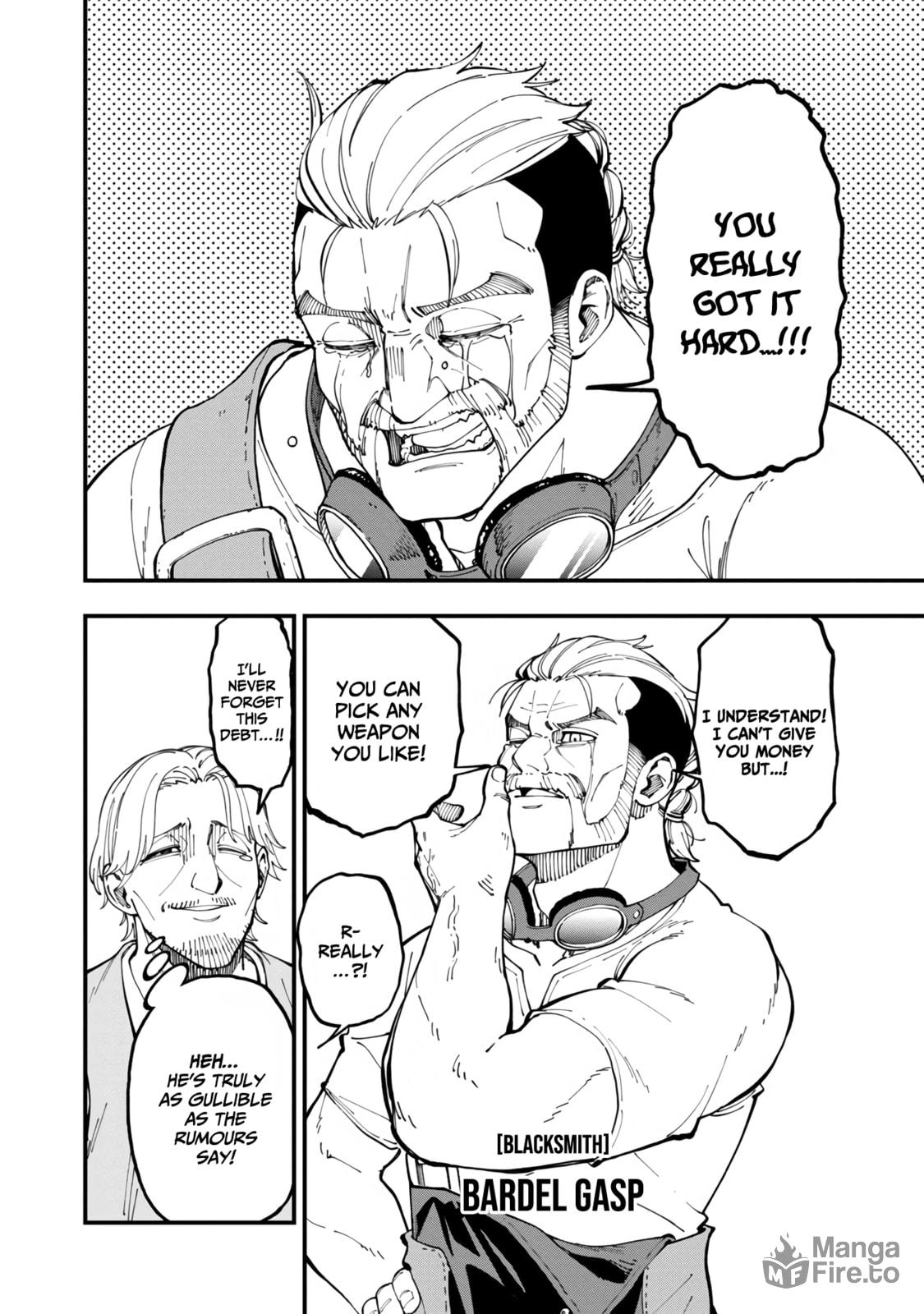 Old man, going to the blacksmith page 20