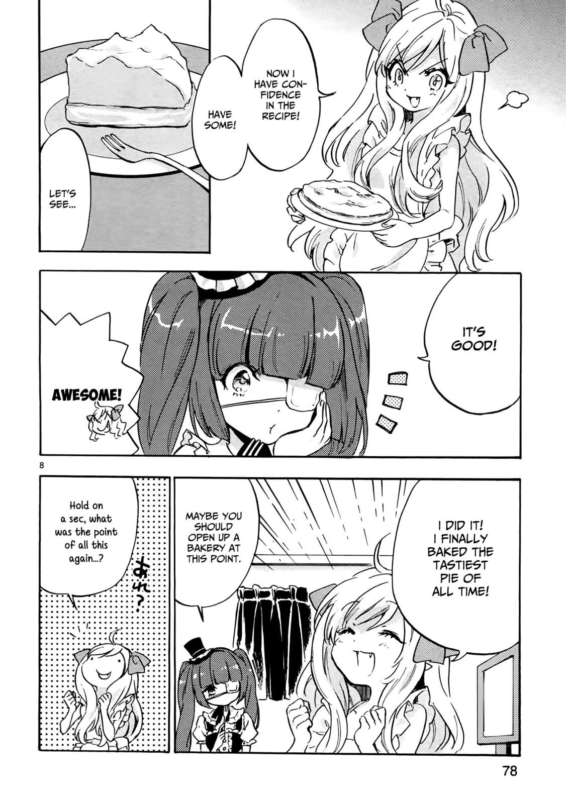 The Strange Pie-Tossing (Snake) Girl page 7