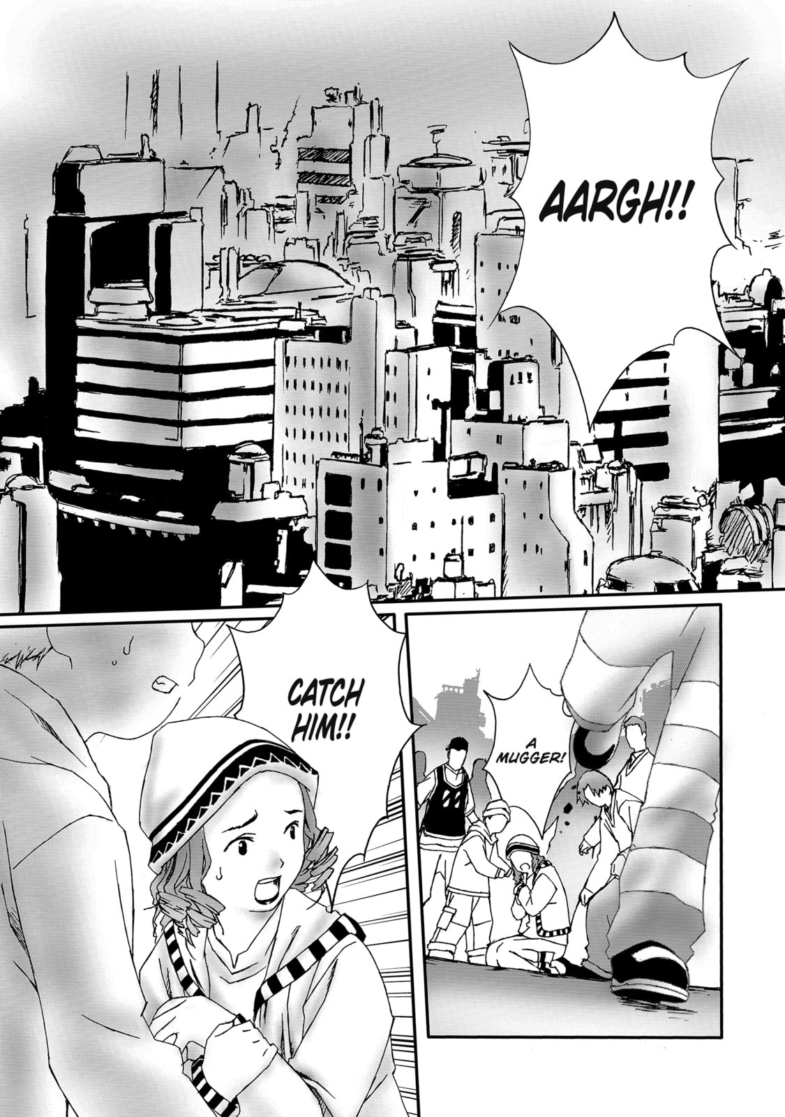 Burst Angel – Chapter 7 page 1