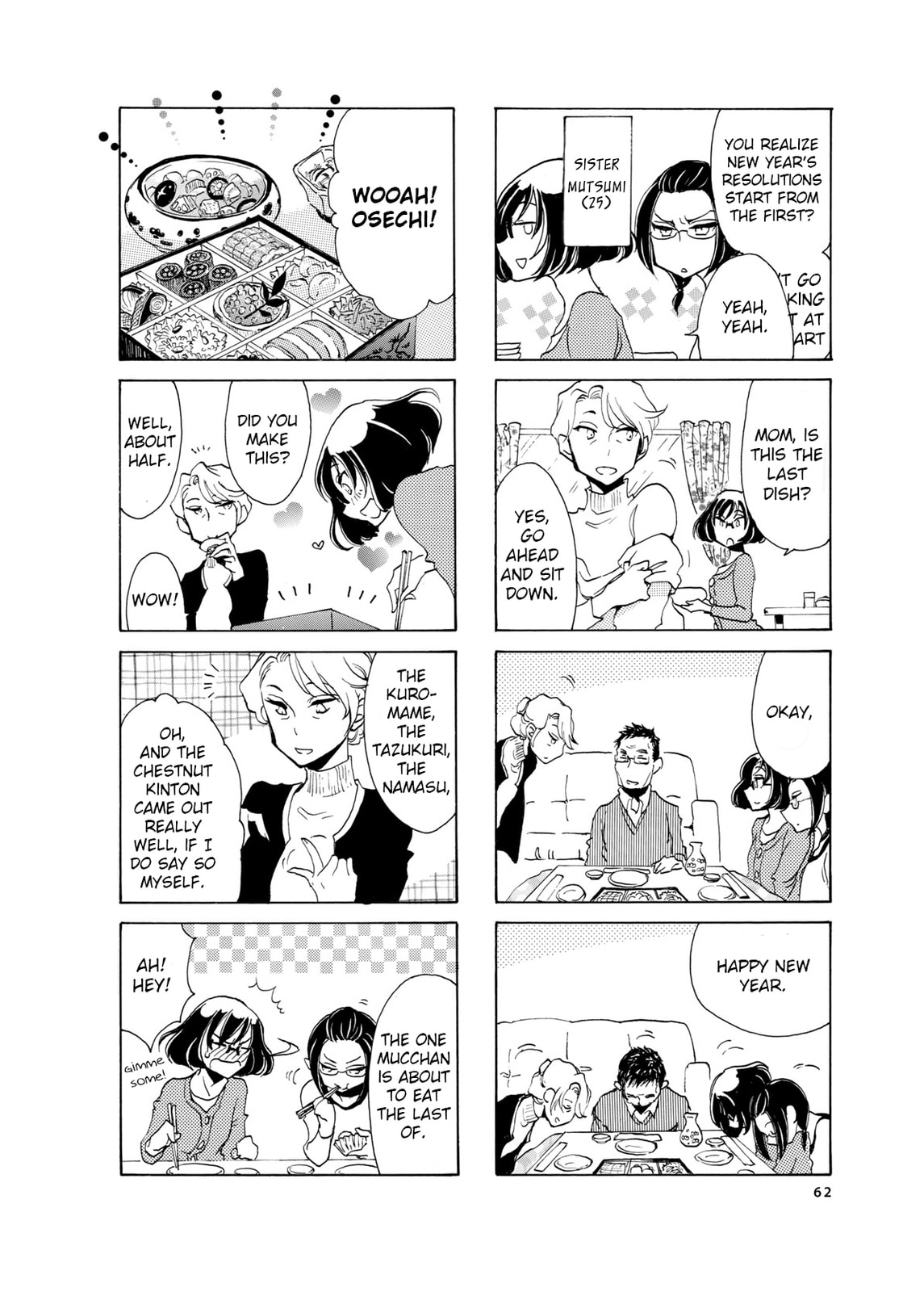 Micchan Greets The New Year page 1