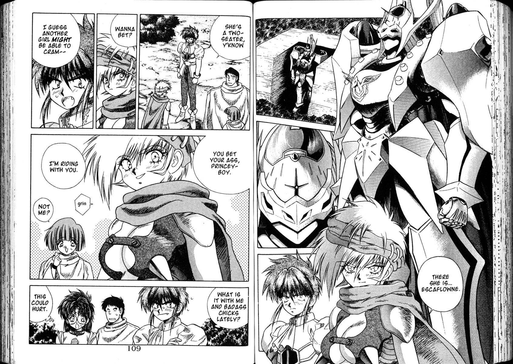 Vision of Escaflowne – Chapter 8 page 1