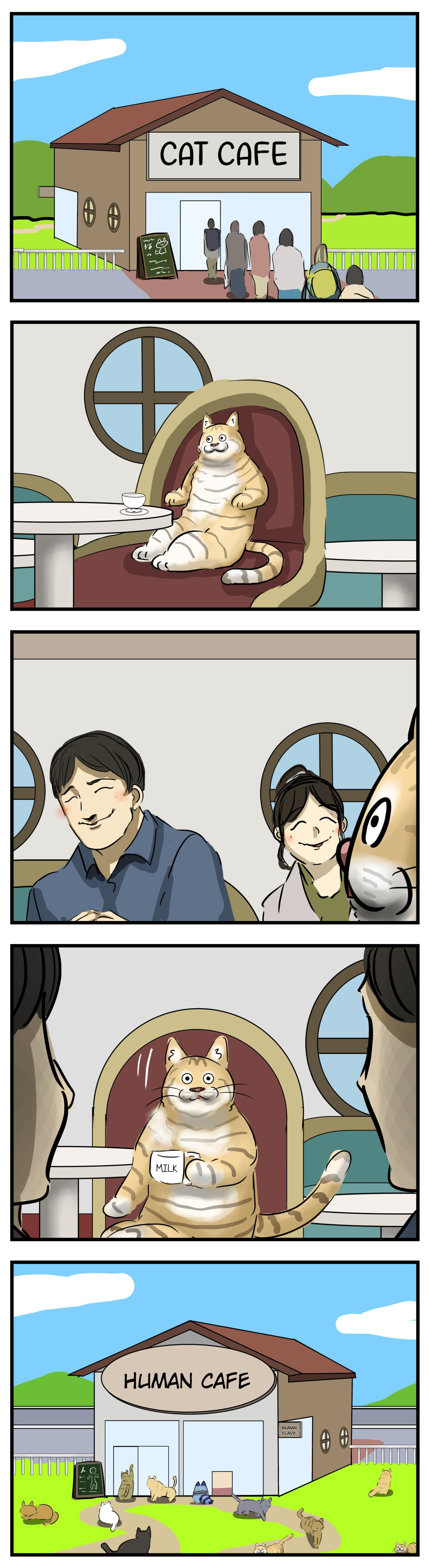 Cat cafe, No longer friends page 0