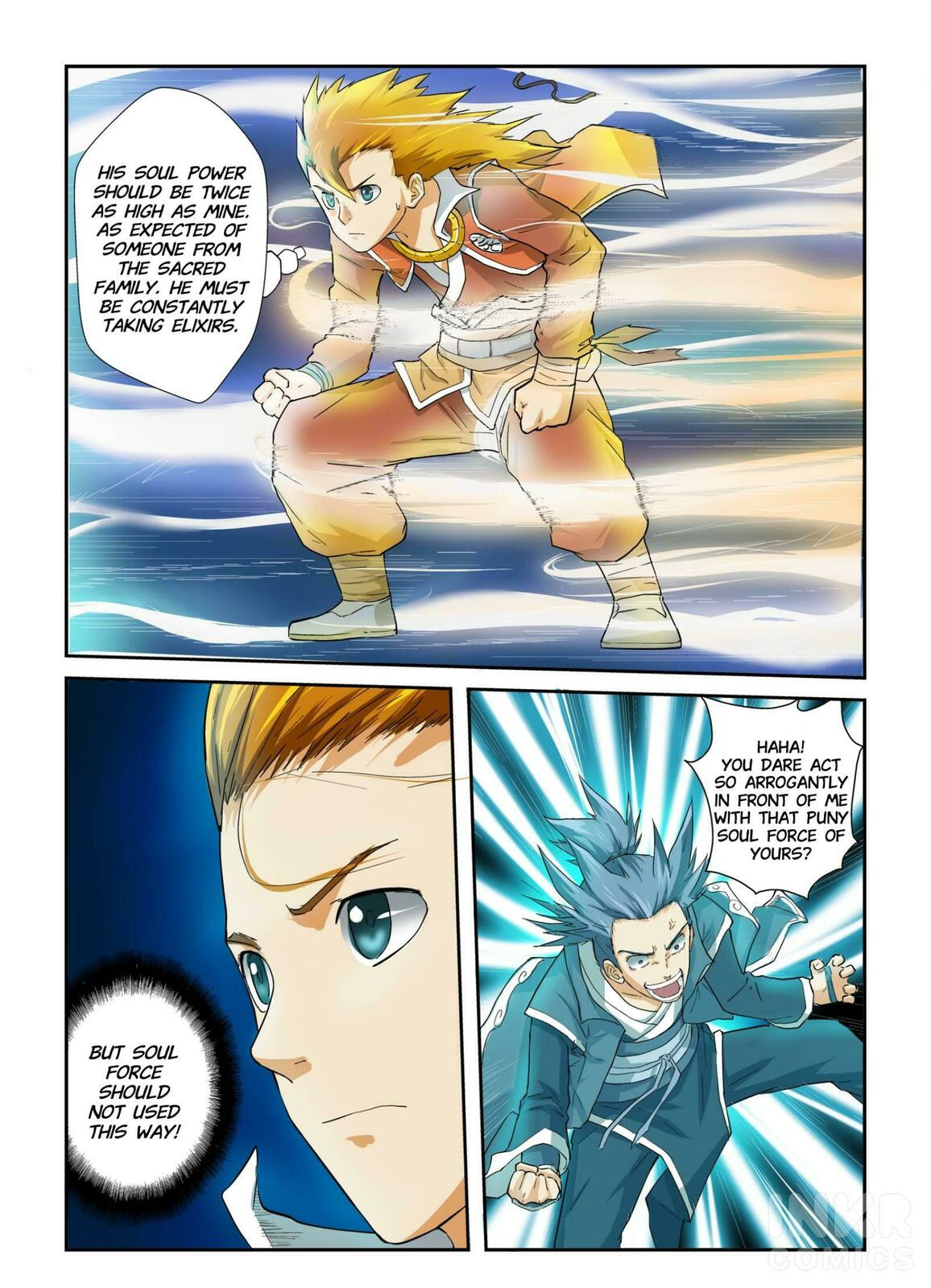 Soul Force Counterattack page 1